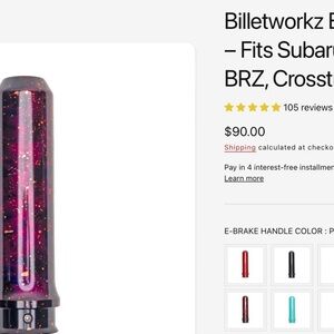 Billetworkz Galaxy E-Brake Handle